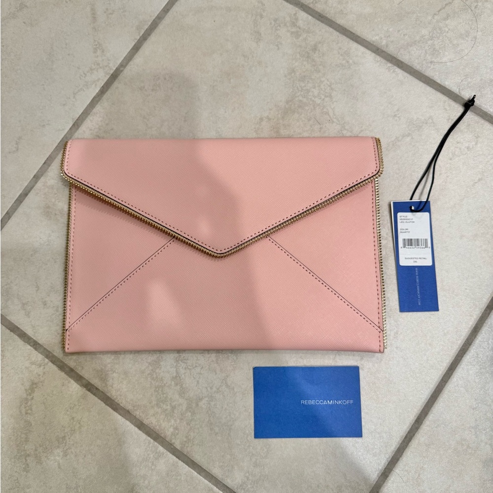Rebecca Minkoff Leo Envelope Clutch (NWT)